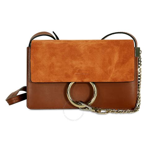 chloe faye bag tobacco|chloe faye small shoulder bag.